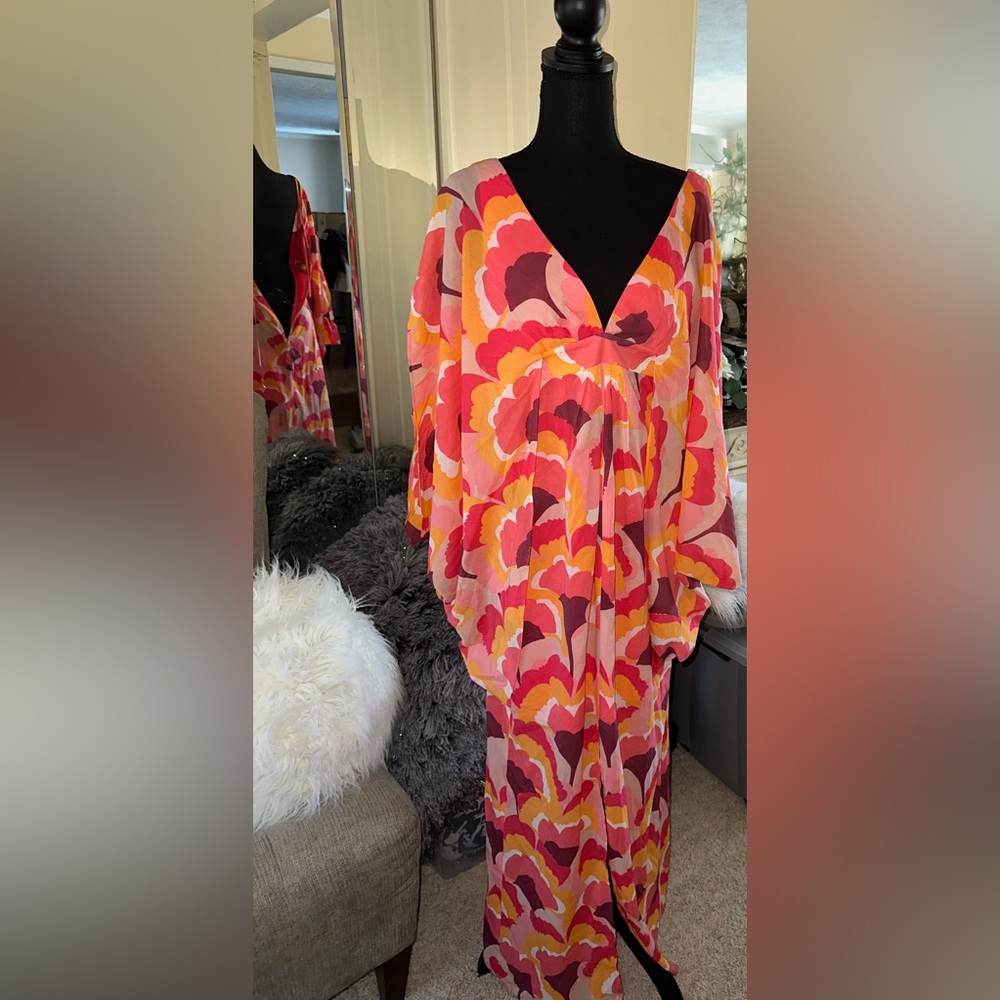 Trina Turk multicolored maxi sundress